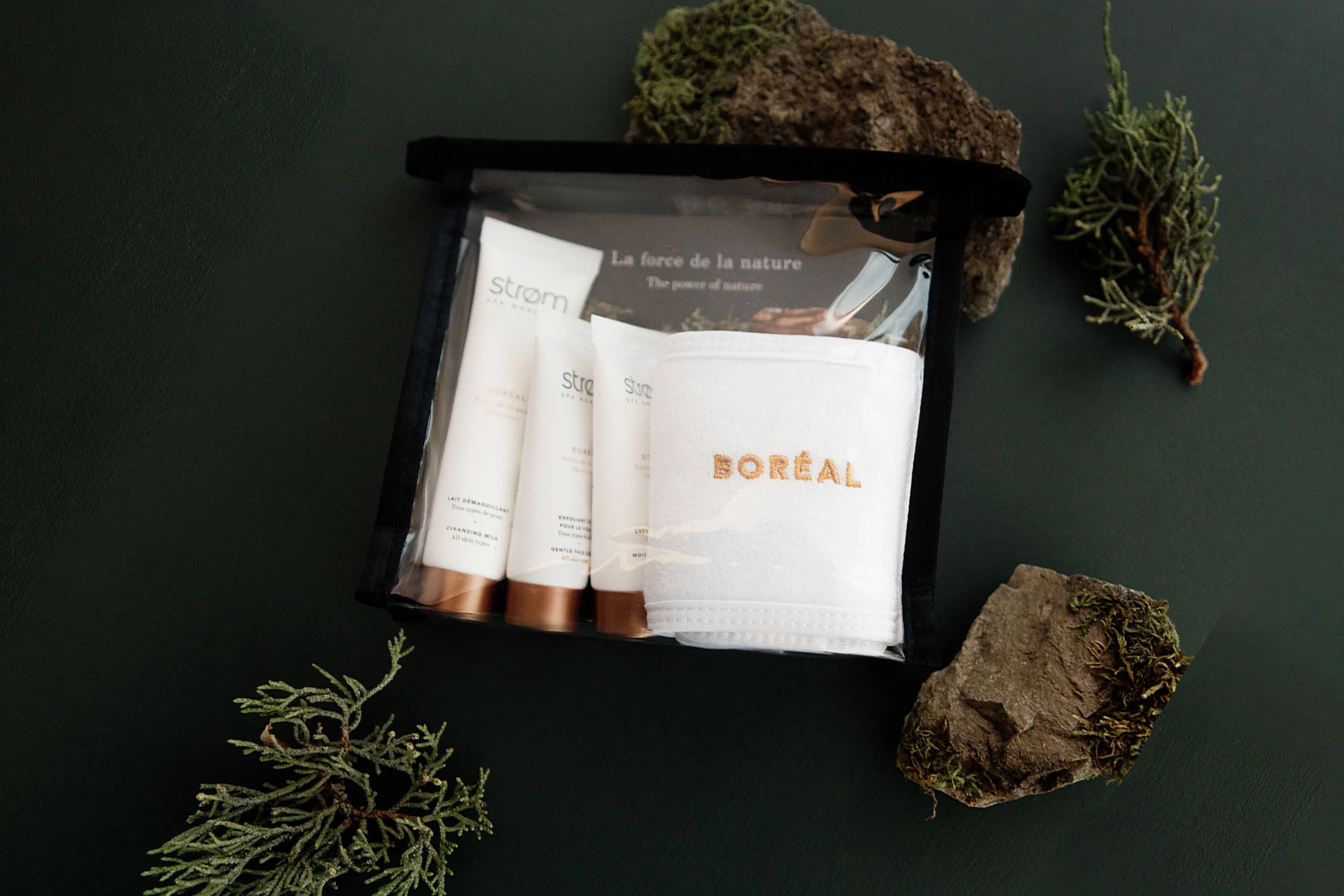 Trousse de voyage pour le visage BORÉAL