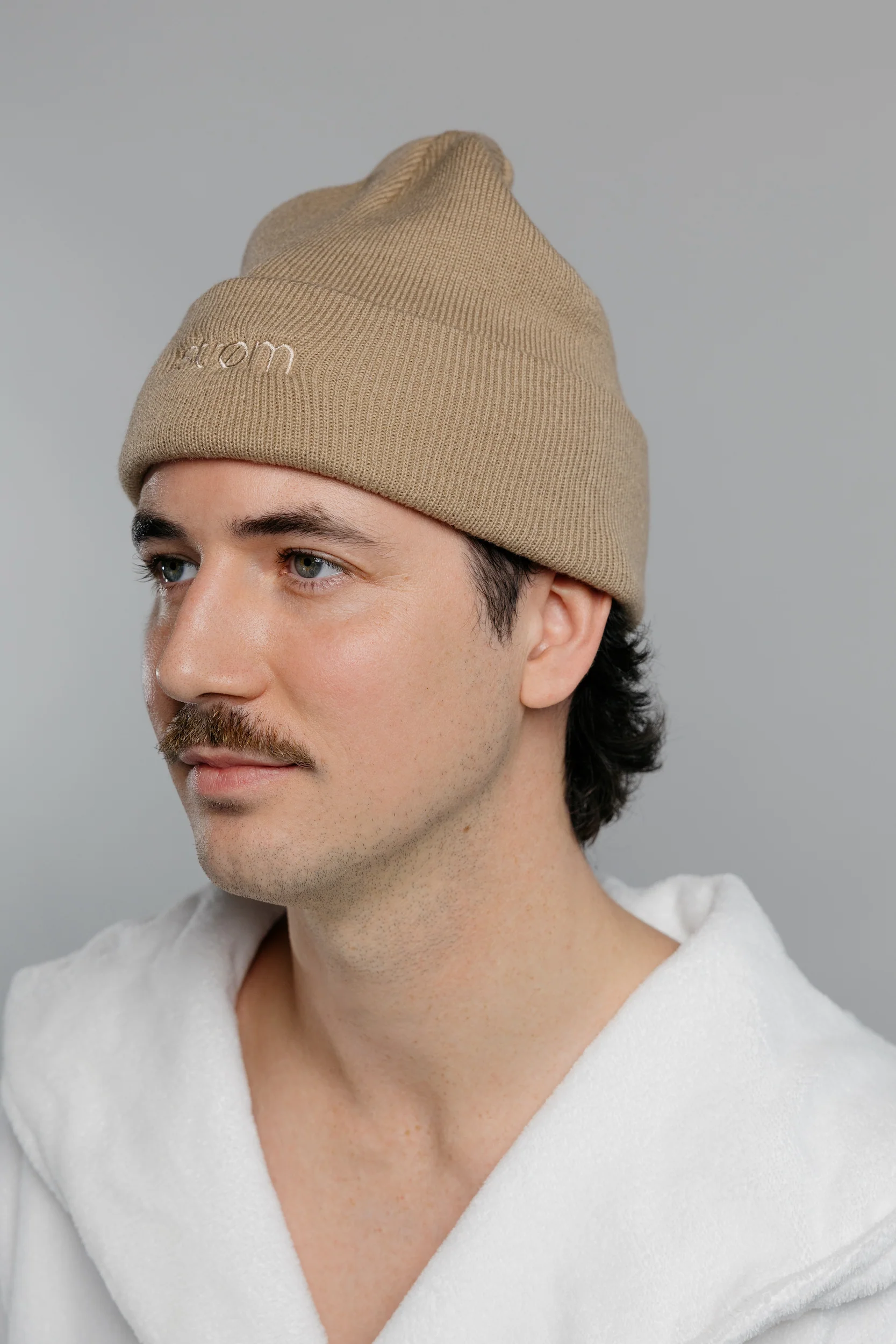 Tuque tricot à revers - Image 3